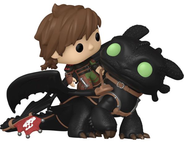 Figurine Funko Pop Dragons #123 Harrold sur Krokmou
