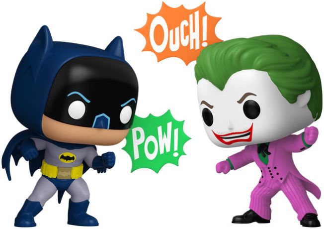 Figurine Funko Pop Batman [DC] Batman & Le Joker - Pack