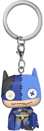 Figurine Funko Pop Batman [DC] Batman (Patchwork) - Porte-clés