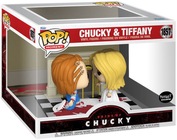Figurine Funko Pop Chucky #1857 Chucky & Tiffany - Moment