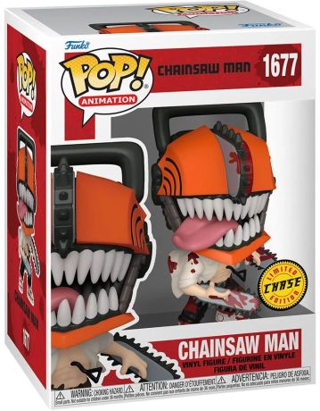 Figurine Funko Pop Chainsaw Man #1677 Chainsaw Man [Chase]