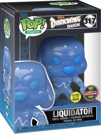 Figurine Funko Pop Myster Mask [Disney] #317 Liquidator (Glow in the Dark) - Digital Pop