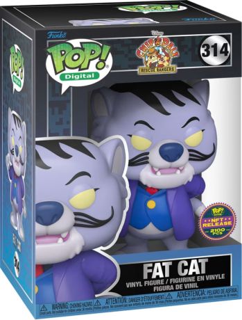 Figurine Funko Pop Tic et Tac [Disney] #314 Catox - Digital Pop
