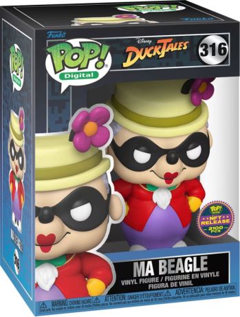 Figurine Funko Pop La Bande à Picsou [Disney] #316 Ma Rapetou - Digital Pop
