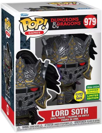 Figurine Funko Pop Donjons & Dragons #979 Le Seigneur Soth - Glow in the Dark