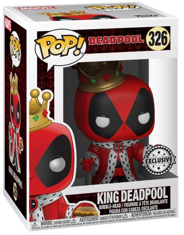 Figurine Funko Pop Deadpool [Marvel] #326 Roi Deadpool