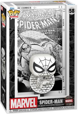 Figurine Funko Pop Marvel Comics #58 Spider-Man - Comic Cover