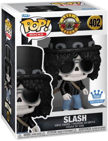 Figurine Funko Pop Guns N' Roses #402 Slash - Squelette