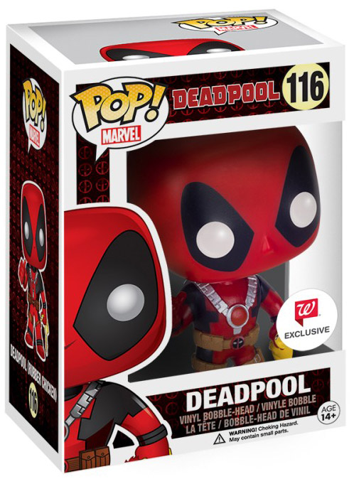 Funko POP! Marvel Deadpool with Rubber Chicken #116 Exclusive 