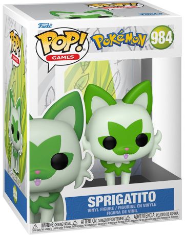 Figurine Funko Pop Pokémon #984 Sprigatito - Poussacha (EMEA)