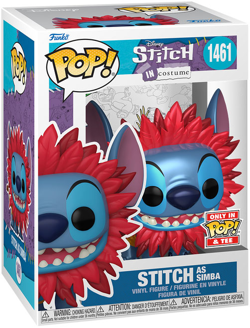 Funko POP ! Disney : Stitch With Turtle – Lilo et Stitch – Figurine de collection en vinyle – Idée cadeau – Produit officiel – Jouets pour enfants et