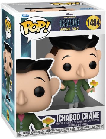 Figurine Funko Pop Le Crapaud et le Maître d'école [Disney] #1484 Ichabod Crane