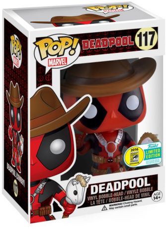 Figurine Funko Pop Deadpool [Marvel] #117 Deadpool le cowboy