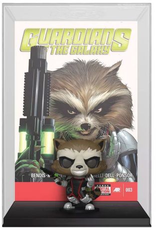 Figurine Funko Pop Marvel Comics #59 Rocket Raccoon - Comic Cover