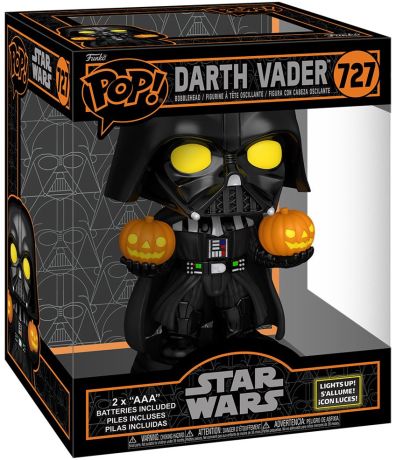 Figurine Funko Pop Star Wars Divers #727 Dark Vador Vader Halloween - 15 cm