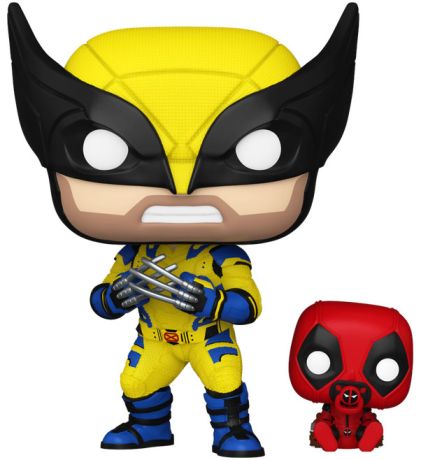 Figurine Funko Pop Deadpool & Wolverine [Marvel] #1403 Wolverine avec Babypool