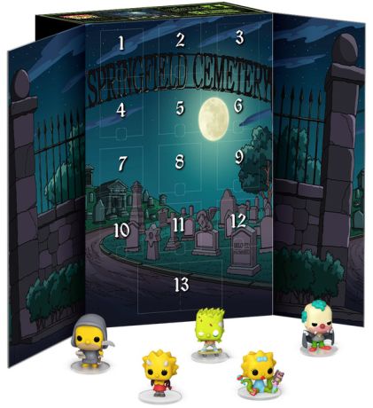 Figurine Funko Pop Les Simpson Calendrier d'Halloween :  Treehouse of Horror 