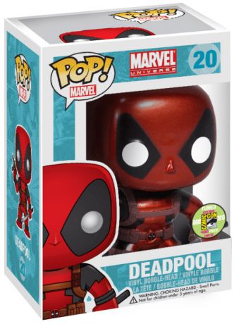 Figurine Funko Pop Marvel Comics #20 Deadpool métallique