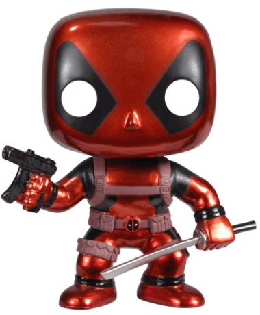 Figurine Funko Pop Marvel Comics #20 Deadpool métallique