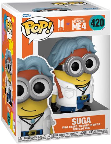 Figurine Funko Pop Moi, Moche et Méchant #420 Minion x Suga