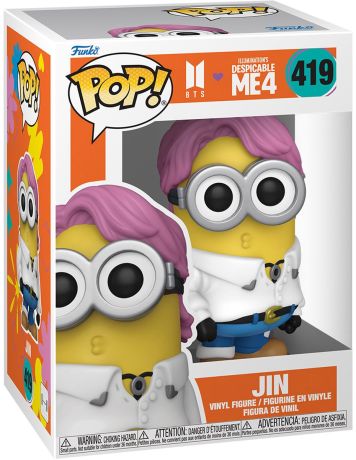 Figurine Funko Pop Moi, Moche et Méchant #419 Minion x Jin