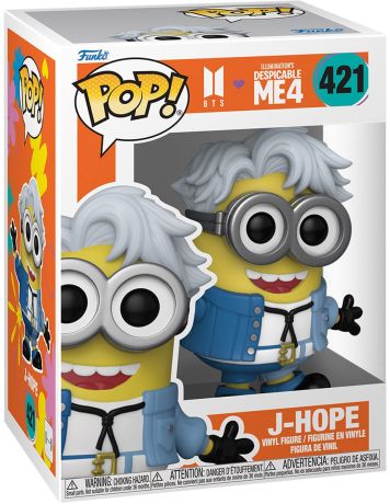 Figurine Funko Pop Moi, Moche et Méchant #421 Minion x J-Hope