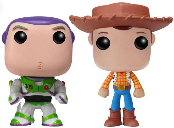 Figurine Funko Pop Disney #10 Buzz et Woody - Pack 2