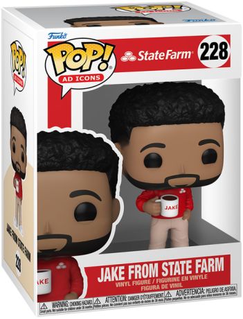 Figurine Funko Pop Célébrités #228 Jake de State Farm