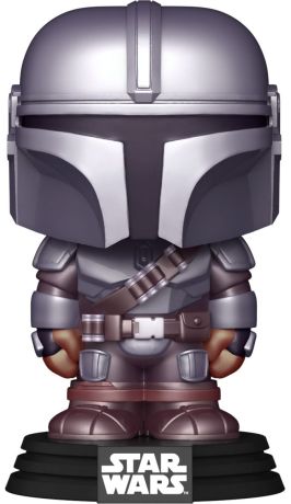 Figurine Funko Pop Star Wars : Noël #732 Le Mandalorien