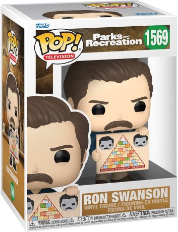 Figurine Funko Pop Parcs et Loisirs #1569 Ron Swanson
