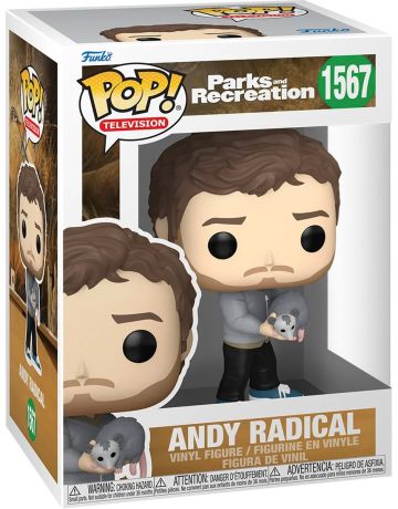 Figurine Funko Pop Parcs et Loisirs #1567 Andy Radical