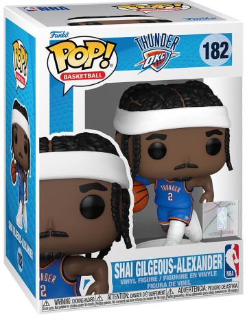 Figurine Funko Pop NBA #182 Shai Gilgeous-Alexander