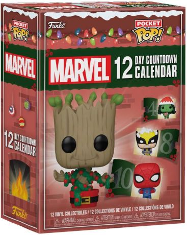 Figurine Funko Pop Marvel Comics Calendrier de l'Avent 2024 Marvel Funko Pop