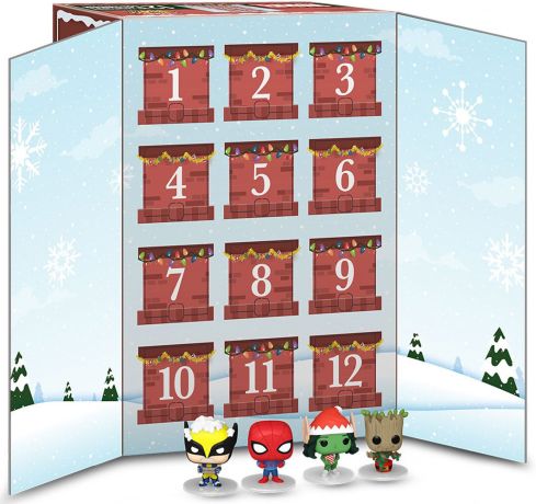 Figurine Funko Pop Marvel Comics Calendrier de l'Avent 2024 Marvel Funko Pop