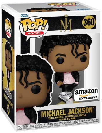 Figurine Funko Pop Michael Jackson #360 Michael Jackson (Billie Jean) - Diamant