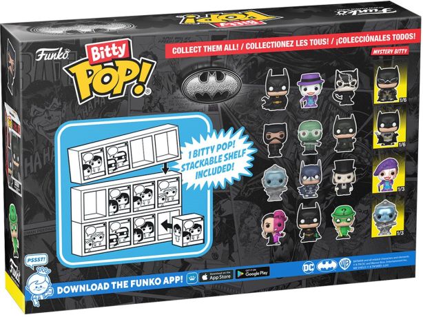 Figurine Funko Pop DC Comics Bitty Pop (série 4)