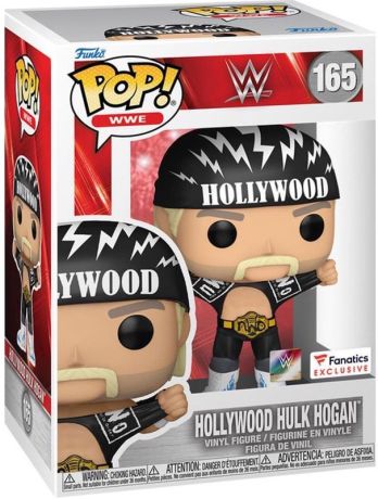 Figurine Funko Pop WWE #165 Holywood Hulk Hogan