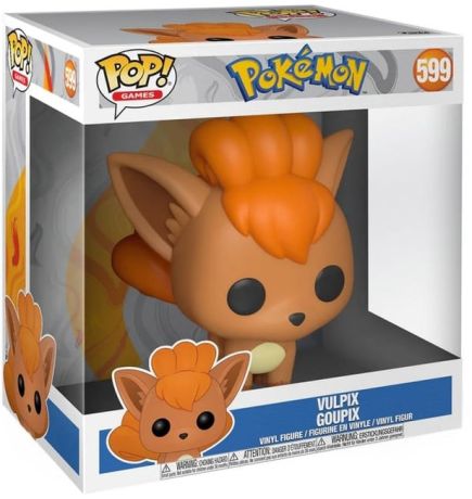 Figurine Funko Pop Pokémon #599 Vulpix - Goupix - 25 cm (EMEA)