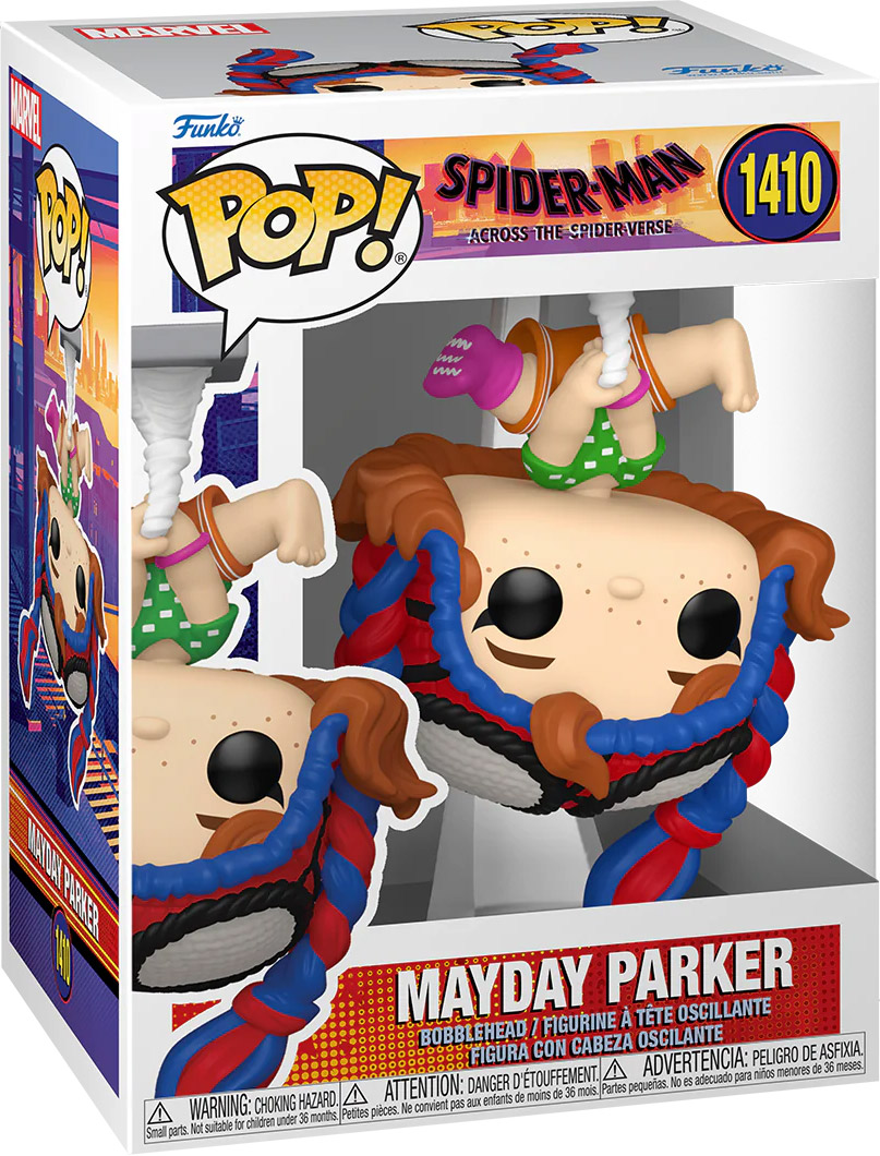 Figurine Pop Spider-Man : Across the Spider-Verse [Marvel] #1410 pas cher : Mayday Parker
