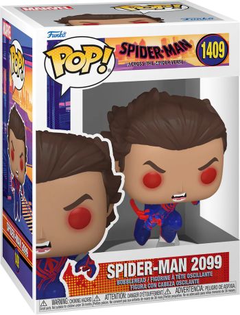 Figurine Funko Pop Spider-Man : Across the Spider-Verse [Marvel] #1409 Spider-Man 2099 (Démasqué)