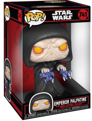 Figurine Funko Pop Star Wars 6 : Le Retour du Jedi #741 Empereur Palpatine - 25 cm