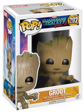 Figurine Funko Pop Les Gardiens de la Galaxie 2 [Marvel] #202 Groot 