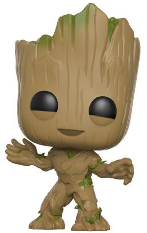 Figurine Pop Les Gardiens de la Galaxie 2 [Marvel] #530 pas cher : Groot de  Noël