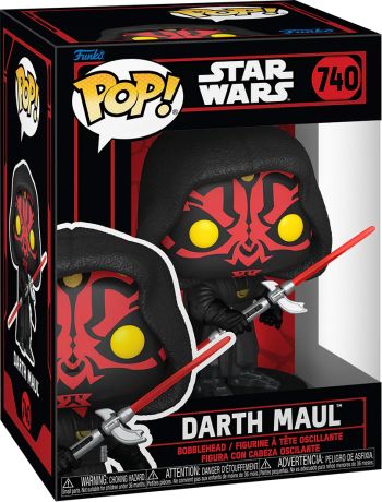 Figurine Funko Pop Star Wars 1 : La Menace fantôme #740 Dark Maul avec double sabre laser