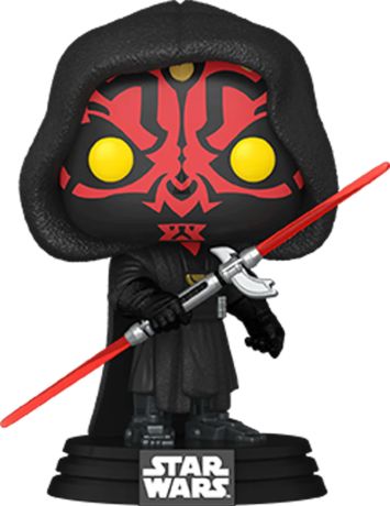 Figurine Funko Pop Star Wars 1 : La Menace fantôme #740 Dark Maul avec double sabre laser
