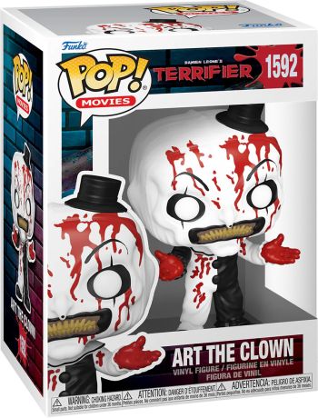 Figurine Funko Pop Terrifier #1592 Art le Clown - Ensanglanté