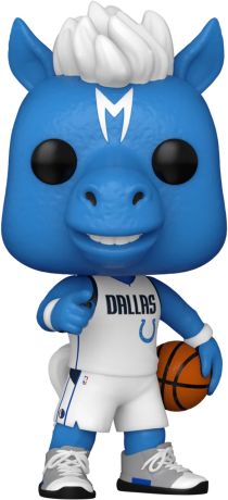 Figurine Funko Pop NBA #08 Mascotte Dallas Mavericks Champ