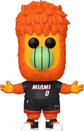 Figurine Funko Pop NBA #09 Mascotte Miami Heat Burnie