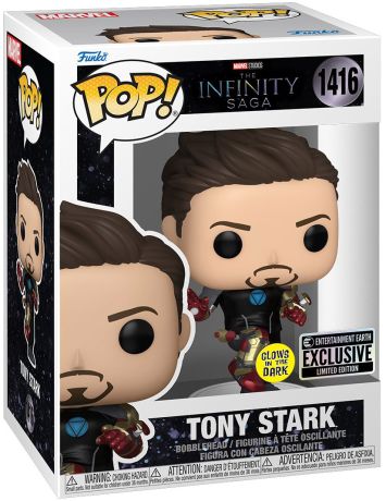 Figurine Funko Pop The Infinity Saga [Marvel] #1416 Tony Stark - Glow in the Dark