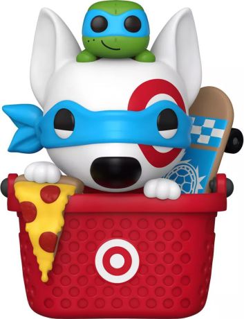 Figurine Funko Pop Tortues Ninja #242 Target Bullseye en masque de ninja avec Léo